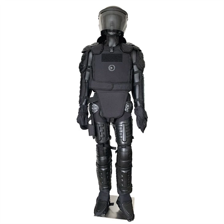 Armadura de policía de equipo antidisturbios