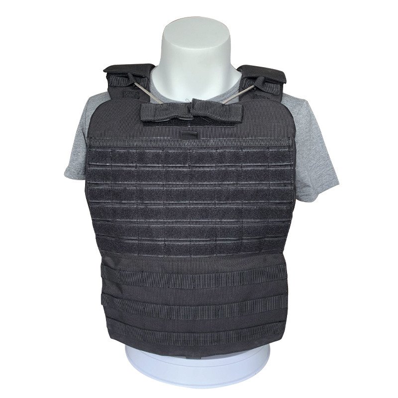 Chaleco antibalas Molle táctico Airsoft negro