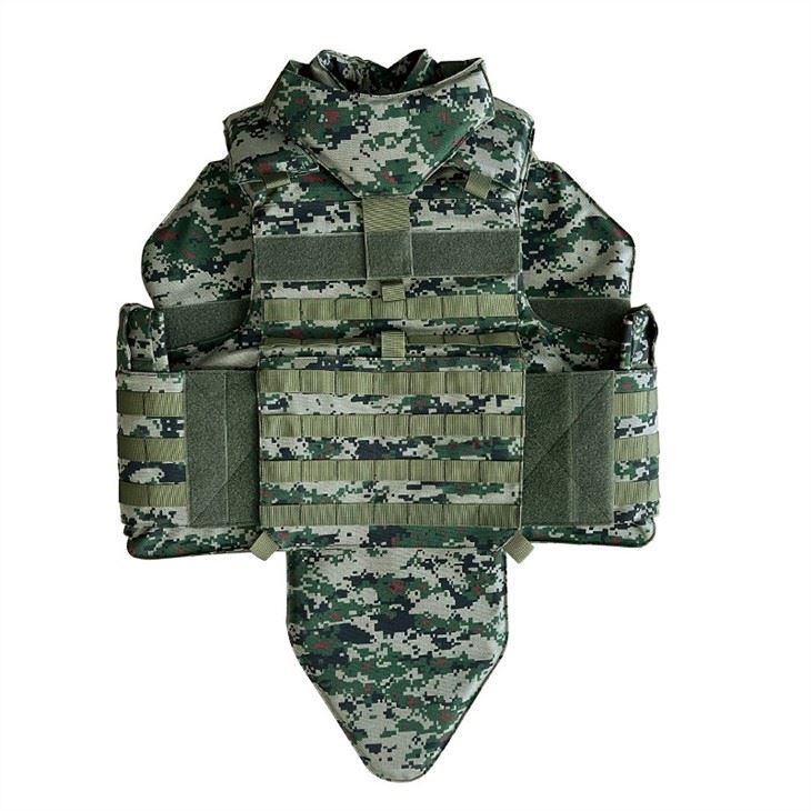 Traje de armadura de cuerpo completo a prueba de balas