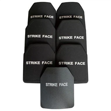 Precio barato de fábrica CARBURO DE SILICIO + PE Nivel Nij IV Placa a prueba de balas sola estándar