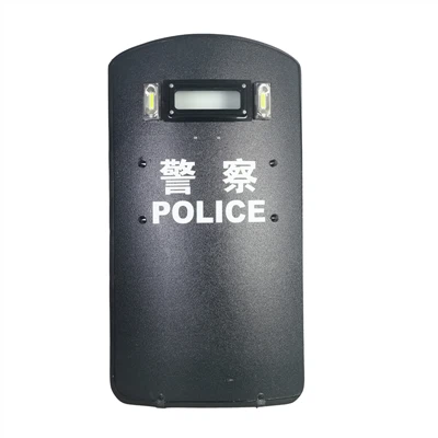 Escudo a prueba de balas militar táctico de armadura de fábrica con lámpara