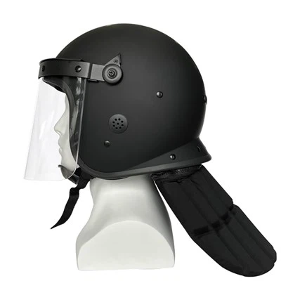 Casco avanzado antidisturbios con protector facial