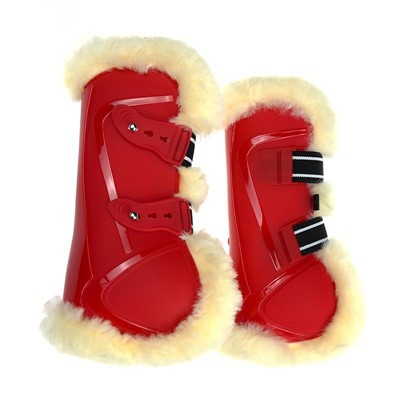 Botas de tendón de piel